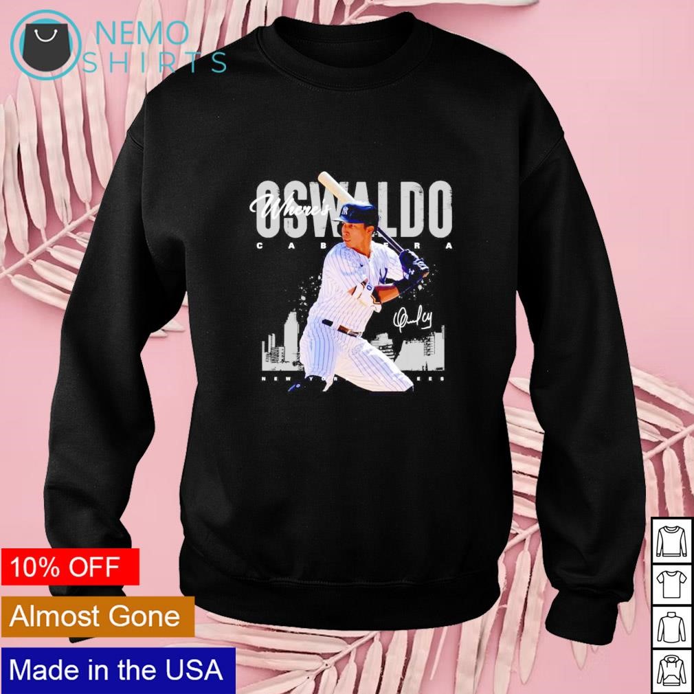 Oswaldo Cabrera New York Yankees where's Cabrera signature shirt
