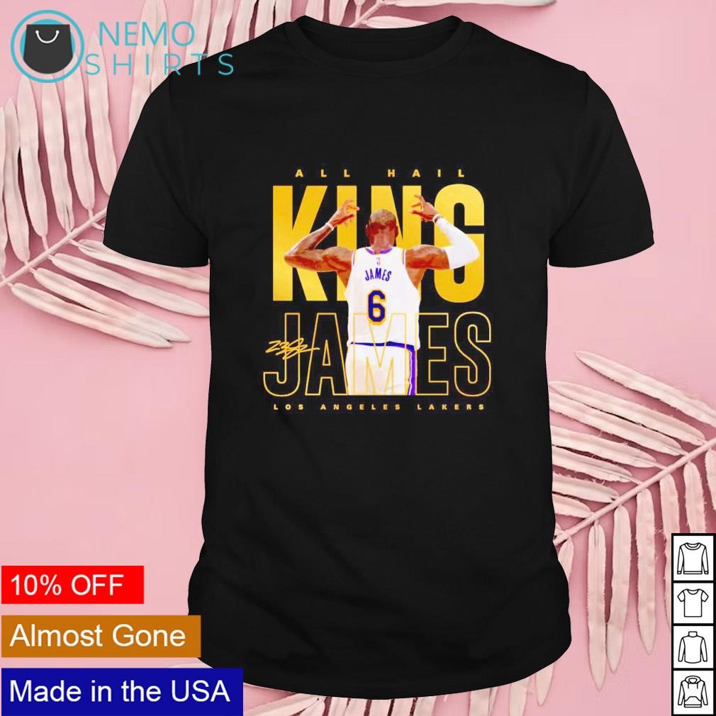 King Lebron James Los Angeles Lakers shirt t-shirt by To-Tee