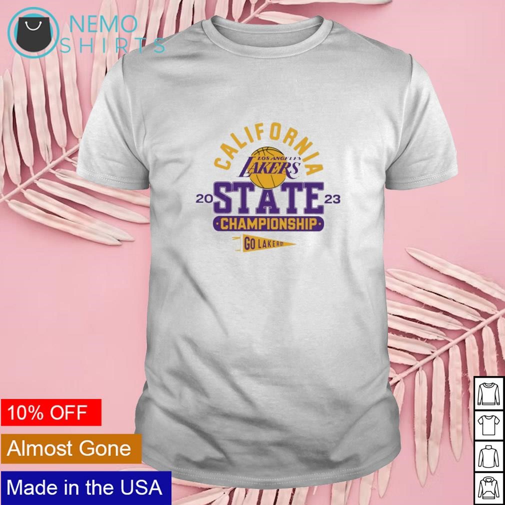 Official California los angeles Lakers 2023 state championship go