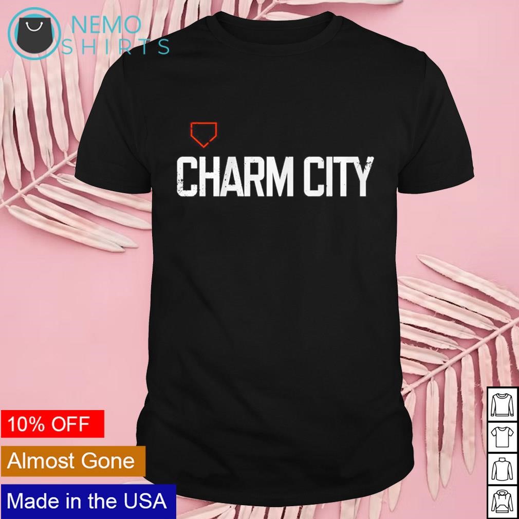 Charm City Baltimore baseball shirt