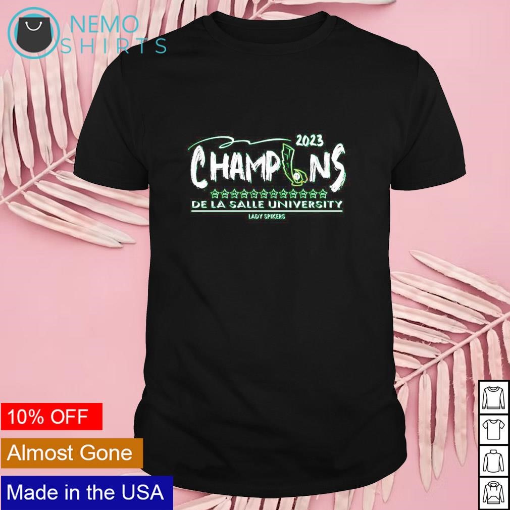 De La University 2023 champions shirt
