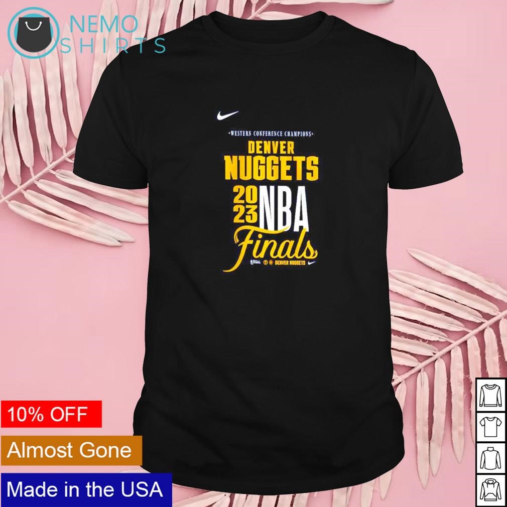 Denver Nuggets Nike 2023 NBA finals shirt