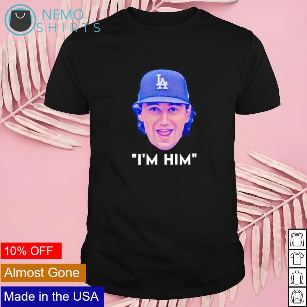 I'm him James Outman LA hat shirt