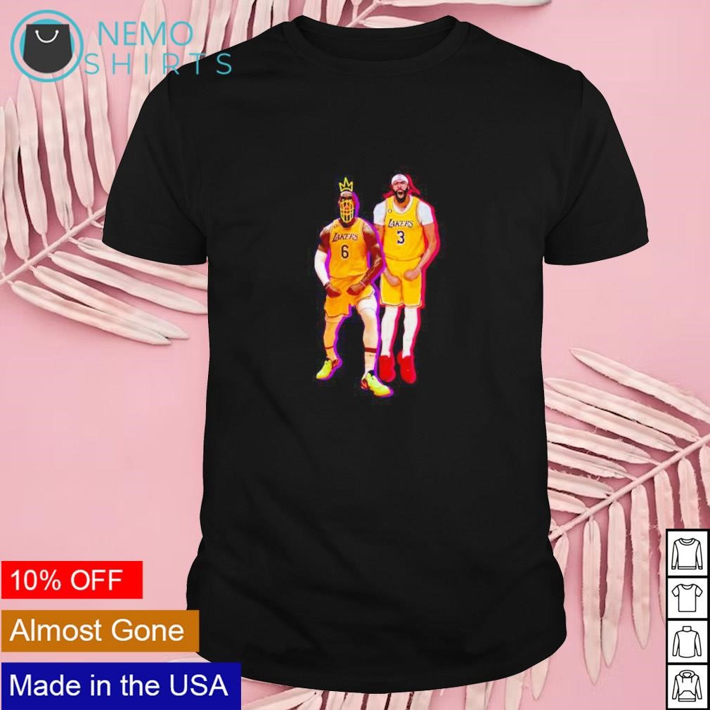 King Lebron James And Anthony Davis La Lakers Shirt