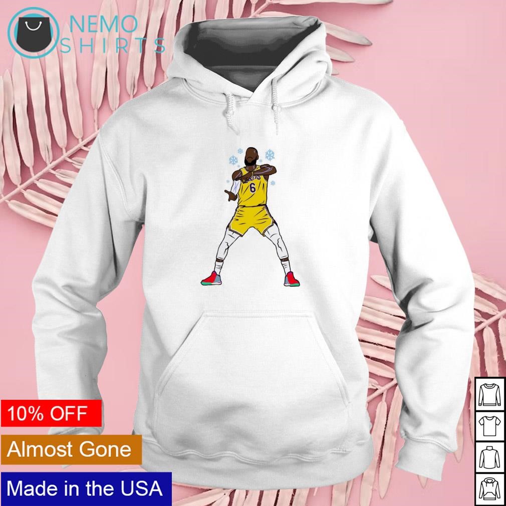 LA Lakers LeBron James ice in my veins shirt, hoodie, sweater and