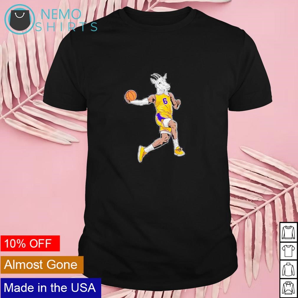 Lebron hotsell goat shirt