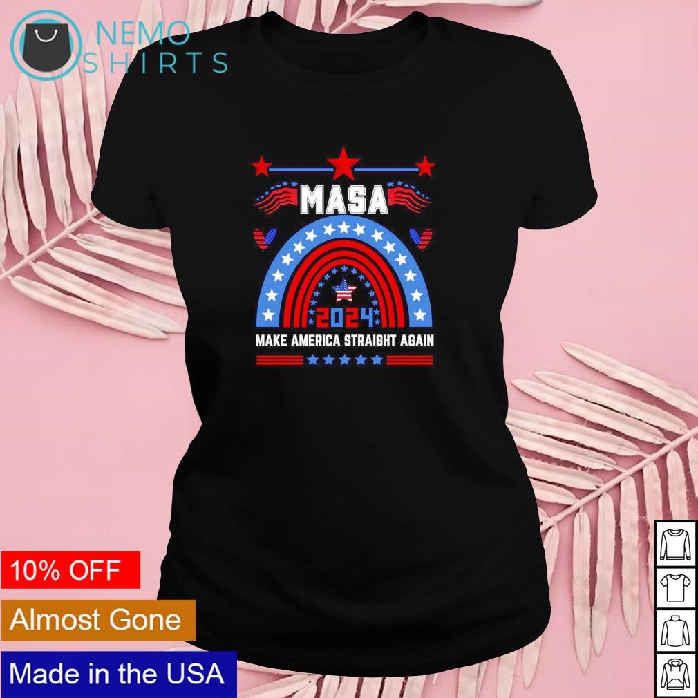 MASA make America straight again 2024 shirt, hoodie, sweater and v-neck t- shirt