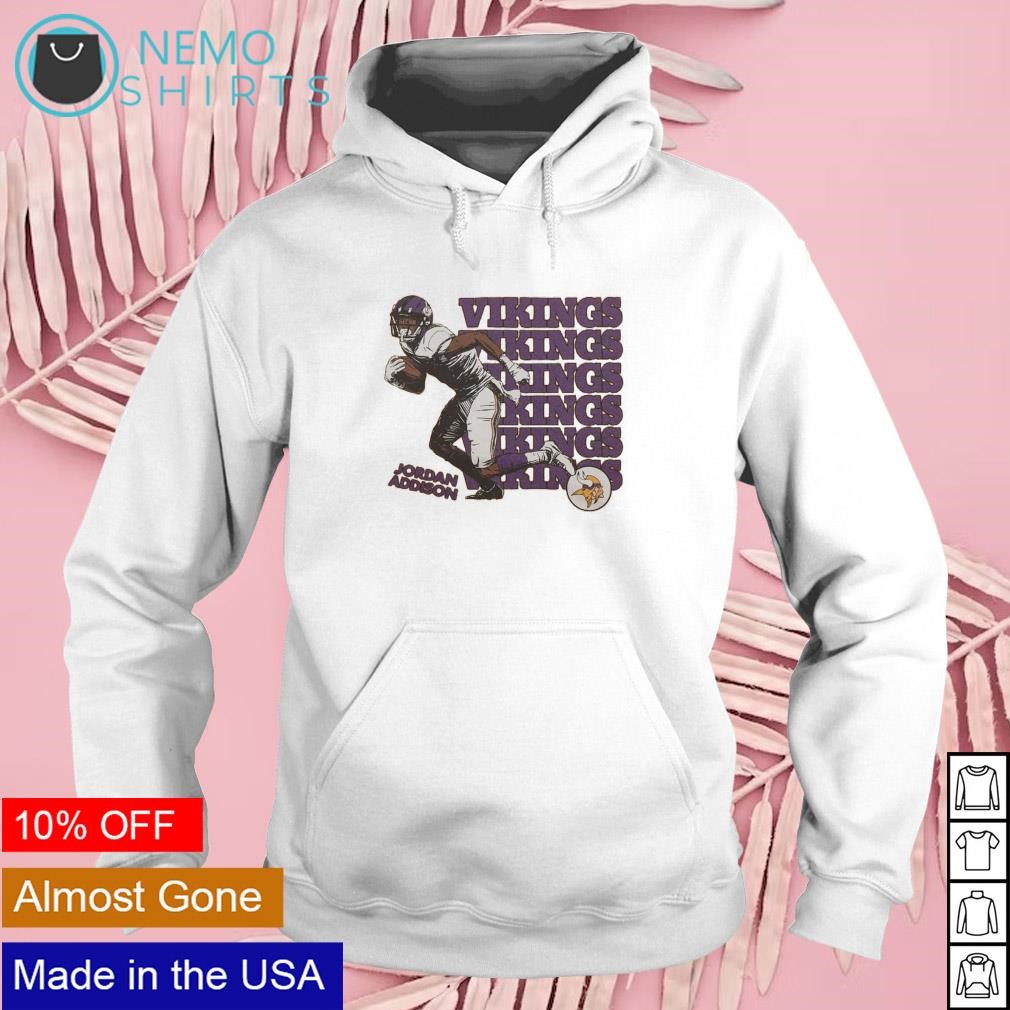 Jordan Addison Minnesota Vikings football shirt, hoodie, sweater, long  sleeve and tank top