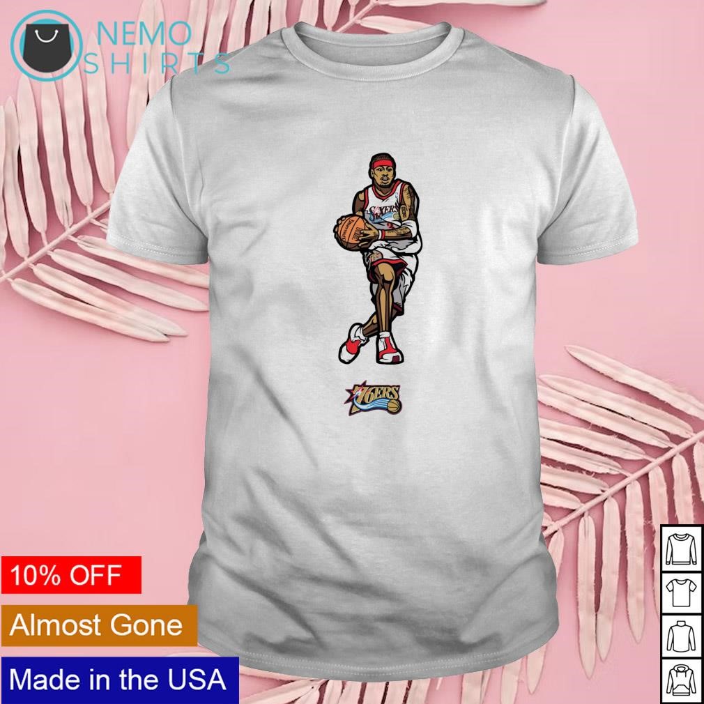 NBA Philadelphia 76ers Allen Iverson shirt