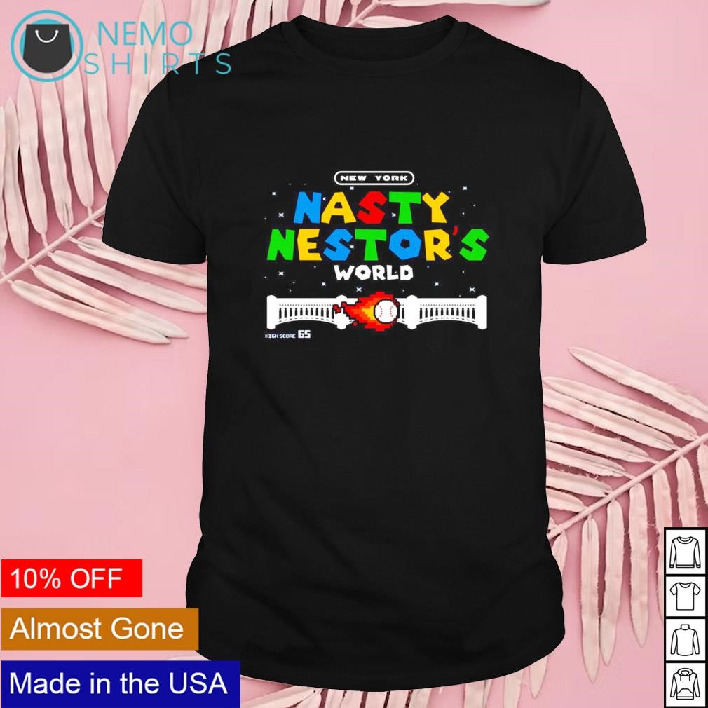 Nestor Cortés world New York the Bronx baseball shirt