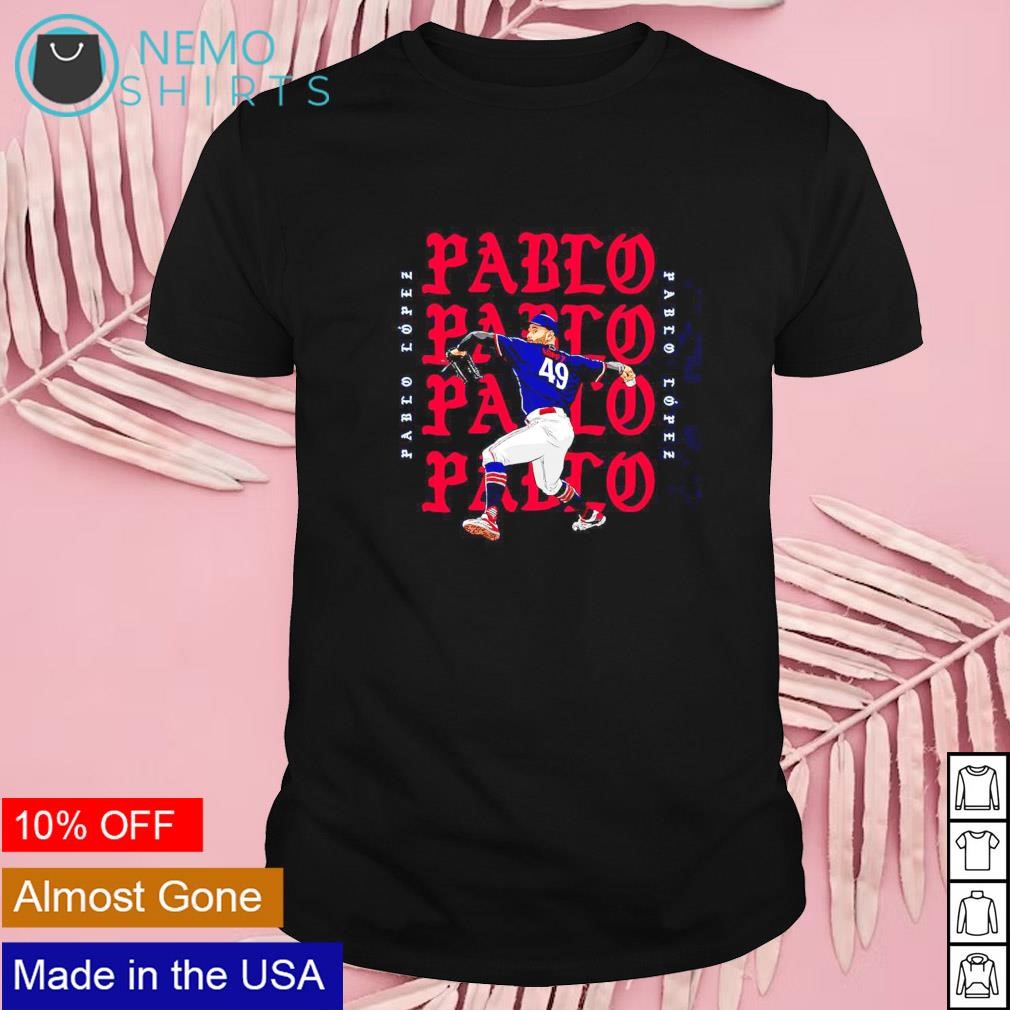Pablo López Minnesota Twins baseball pitching shirt