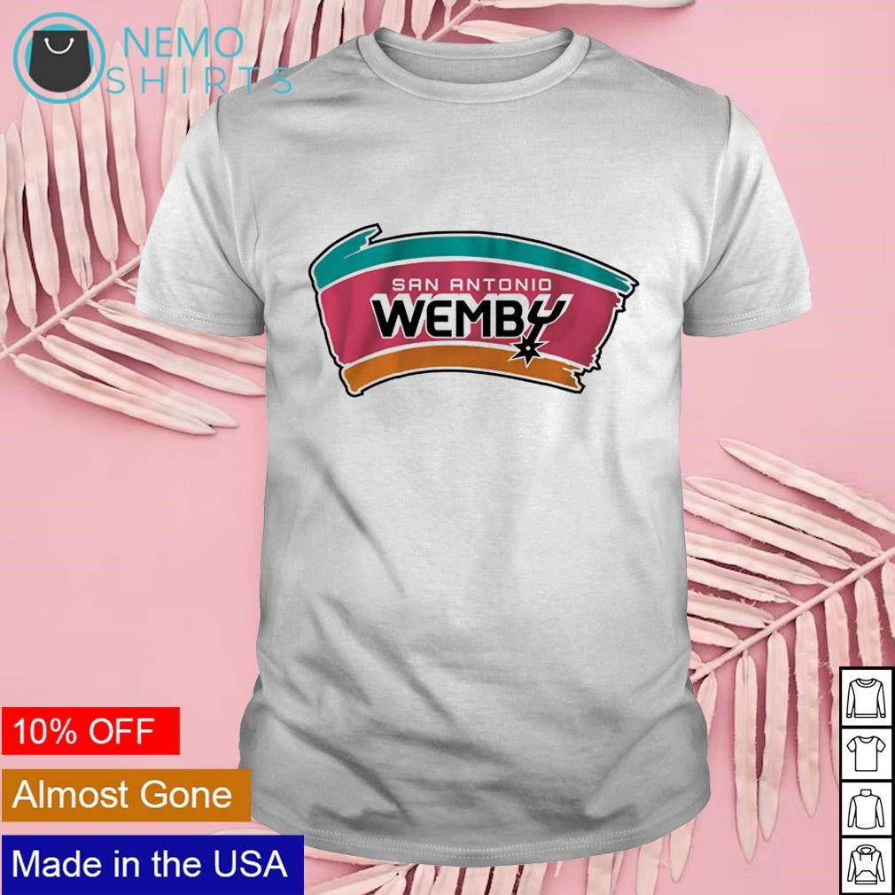 San Antonio Wemby basketball shirt