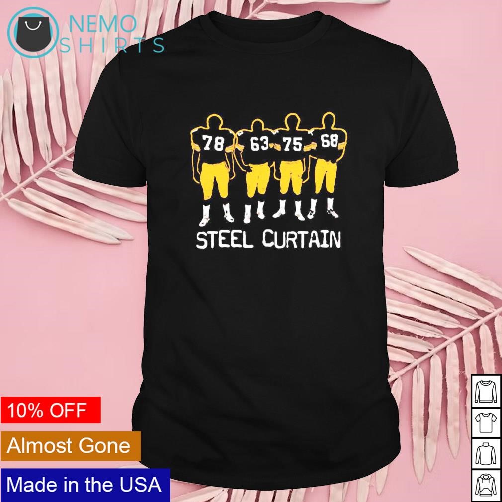 Steel Curtain 78 63 75 68 players shirt