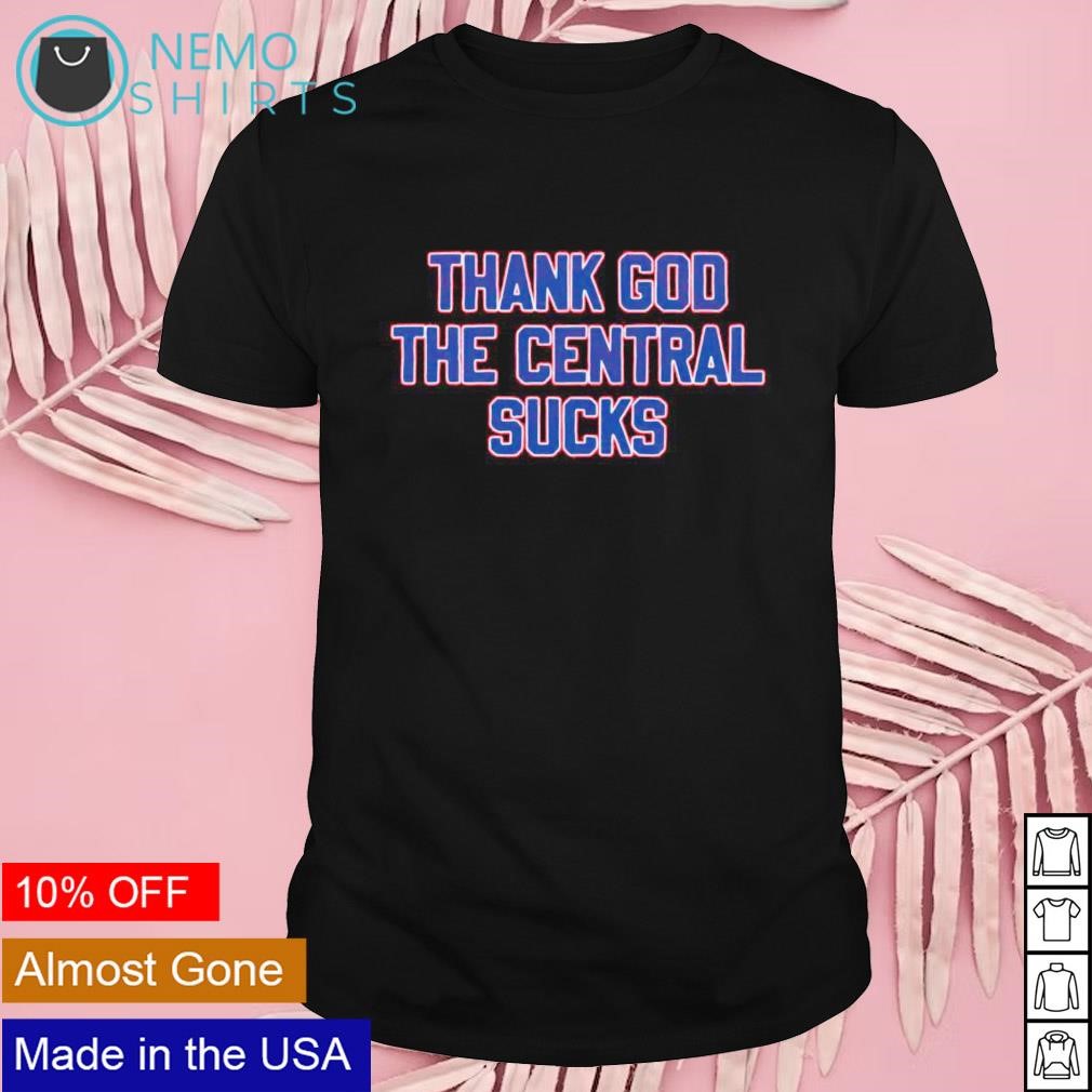 Thank Gof central sucks Cleveland Guardians shirt