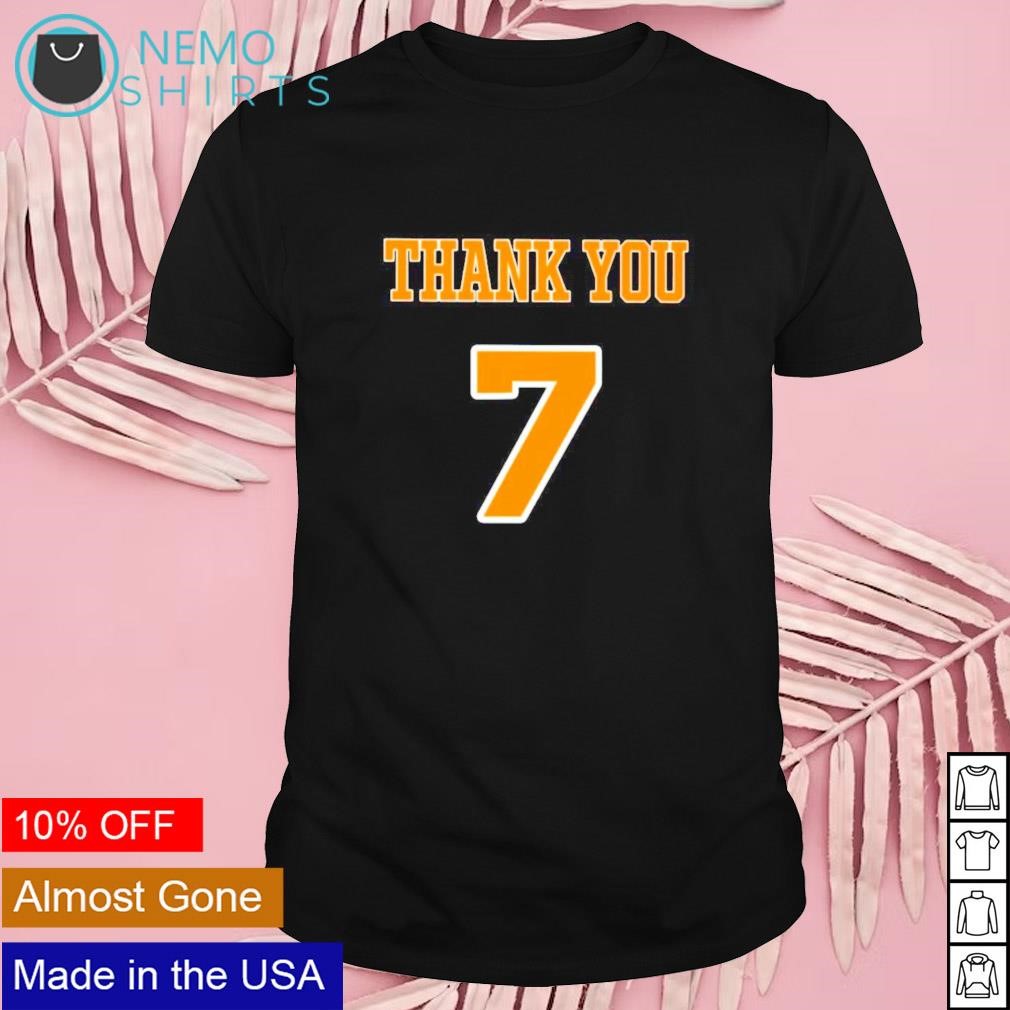 Thank you 7 shirt