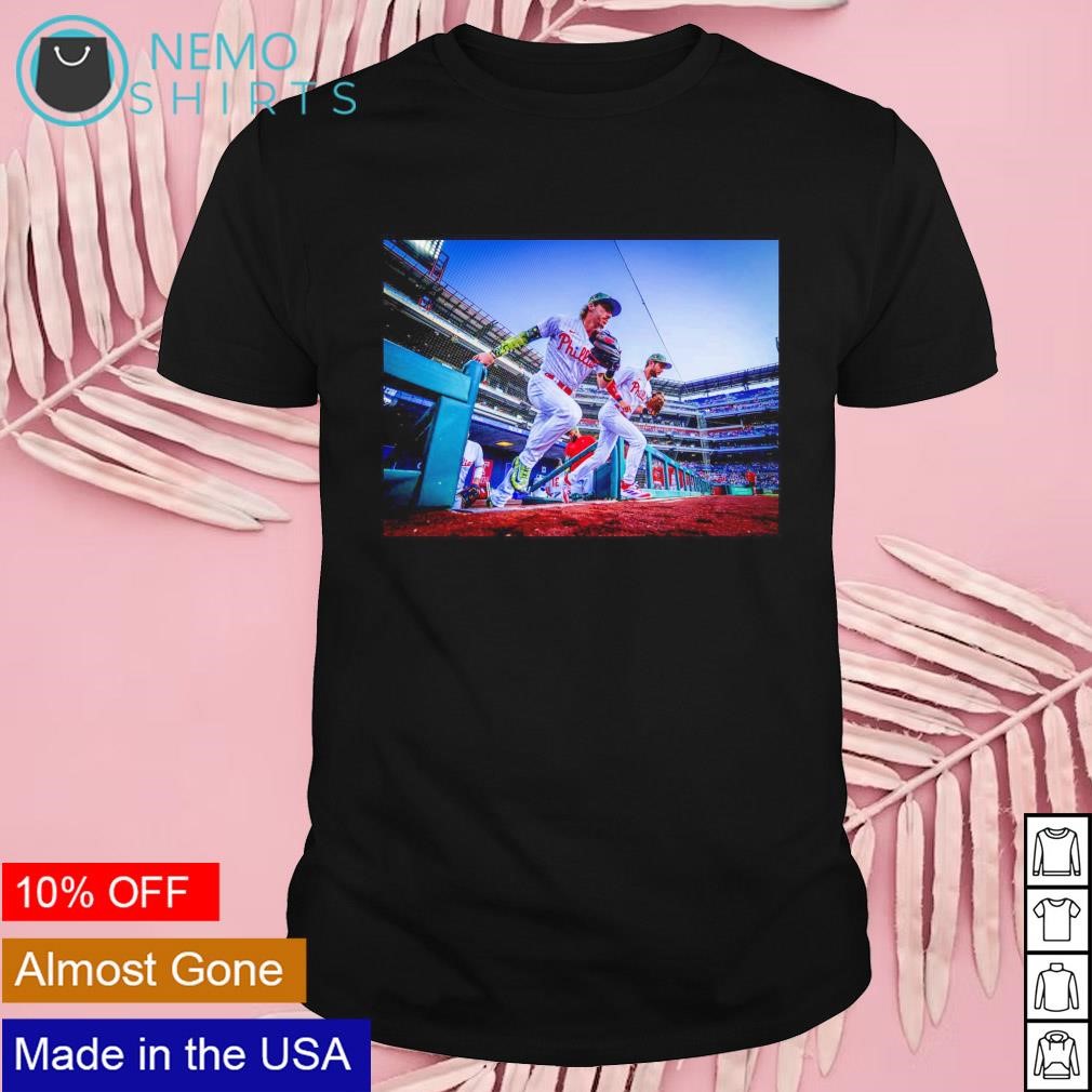 Where are Bryson's shoes shirt
