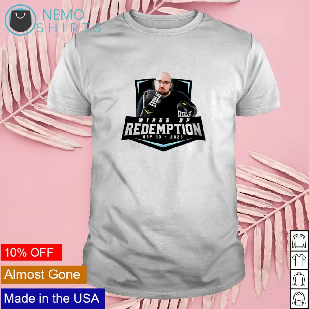 Wings of Redemption fight 2023 shirt