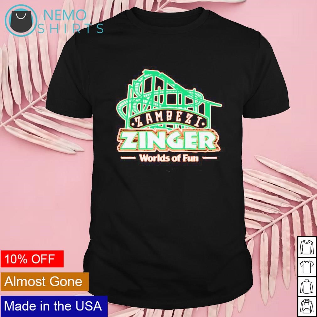 Worlds of fun Zambezi Zinger shirt