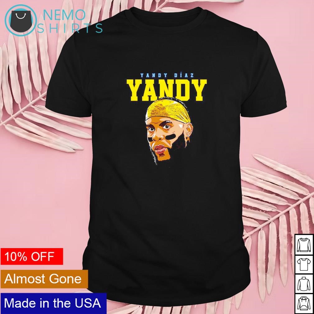 Yandy Díaz Yandy Tampa Bay Rays head shirt