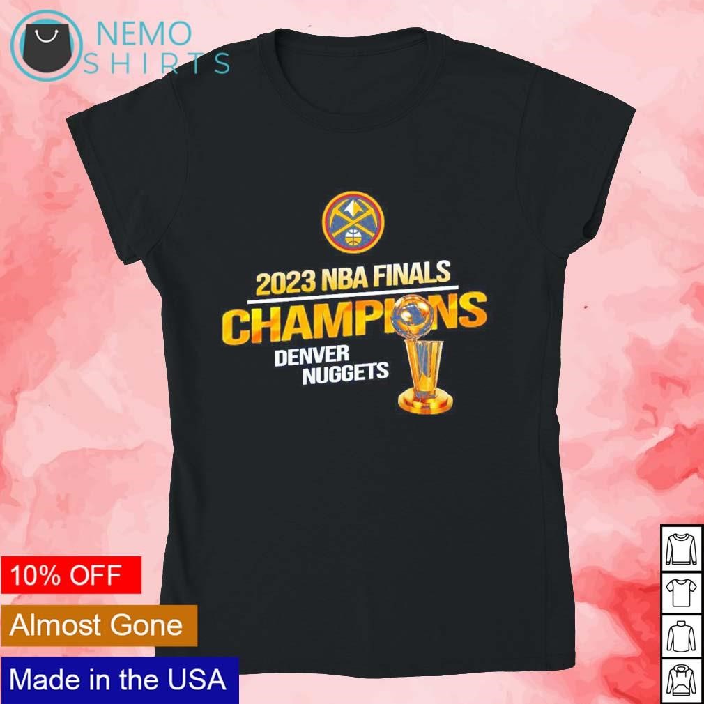 2023 NBA finals champions Denver Nuggets trophy shirt, hoodie