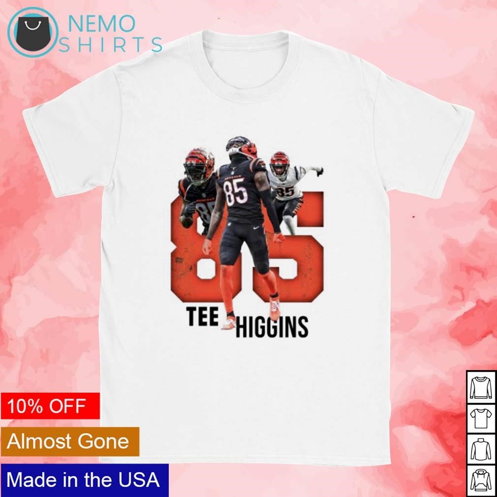 Bengals Tee Higgins number 85 shirt, hoodie, sweater and v-neck t