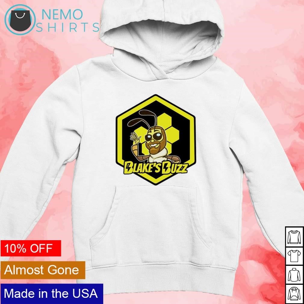 White hoodie best sale with bee logo