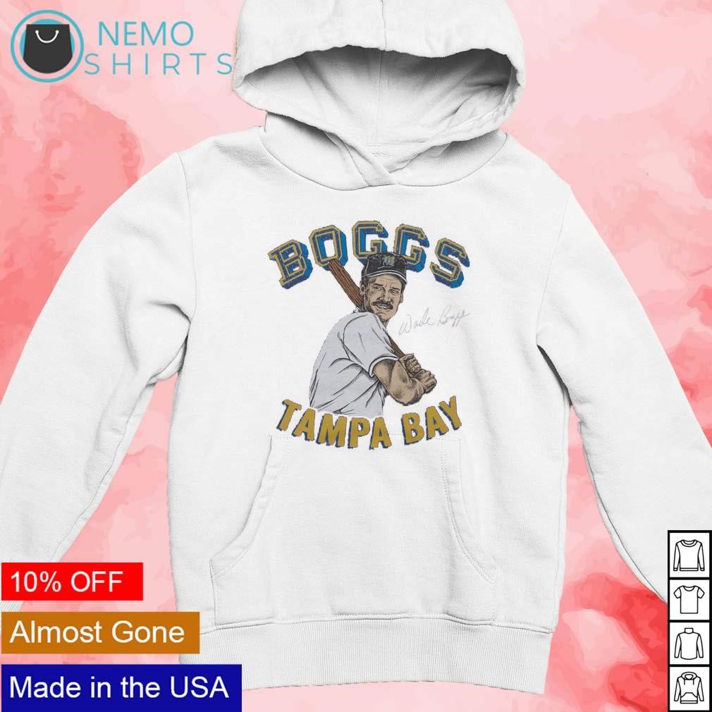 Boggs Tampa Bay Devil Rays Wade signature shirt, hoodie, sweater and v-neck  t-shirt