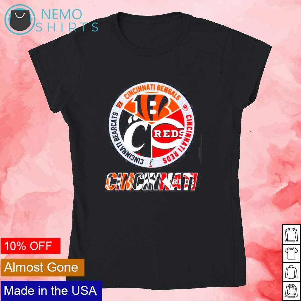 Cincinnati Bengals Reds Bearcats City Of Champions 2023 T-Shirt