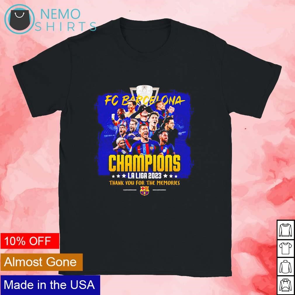 Fc Barcelona La Liga Champions 2023 Shirt