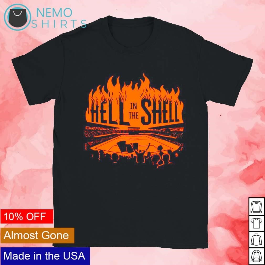 Hell in the Shell stadium Houston Astros shirt, hoodie, sweater