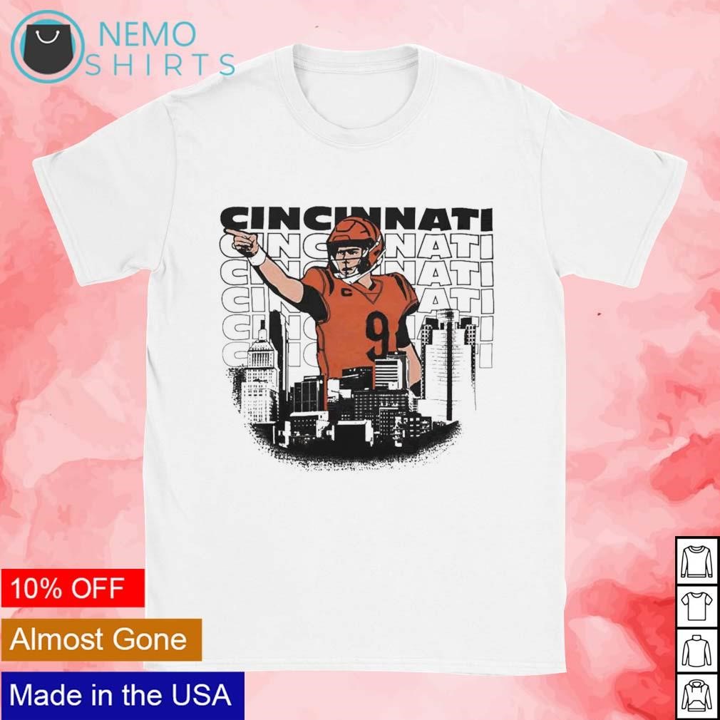 Cincy Joe Burrow Shirt Shirt, hoodie, sweater, long sleeve and