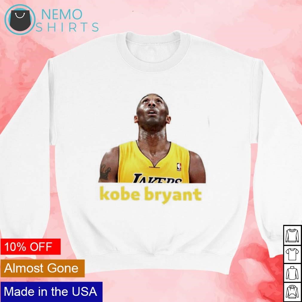 Kobe Bryant legend LA Lakers looking up shirt, hoodie, sweater and