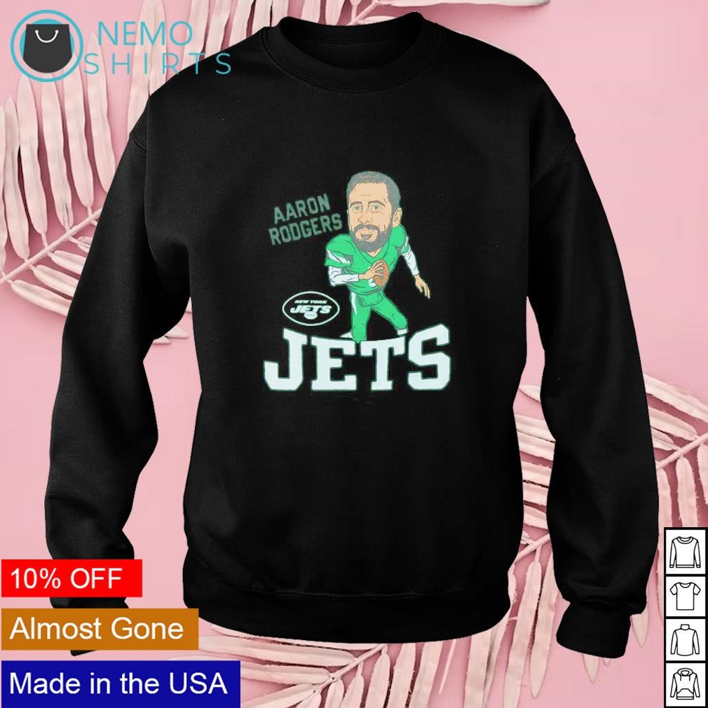 Official aaron rodgers new york jets Football T-shirt, hoodie, tank top,  sweater and long sleeve t-shirt