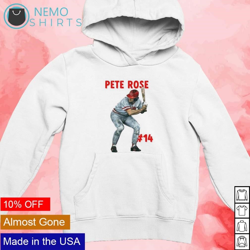 Pete Rose 14 Cincinnati Reds shirt, hoodie, sweater, long sleeve