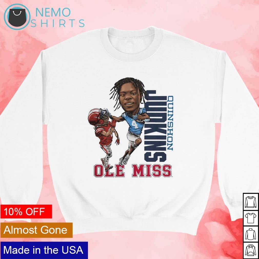 Hot] Get New Quinshon Judkins Jersey Blue Ole Miss Rebels