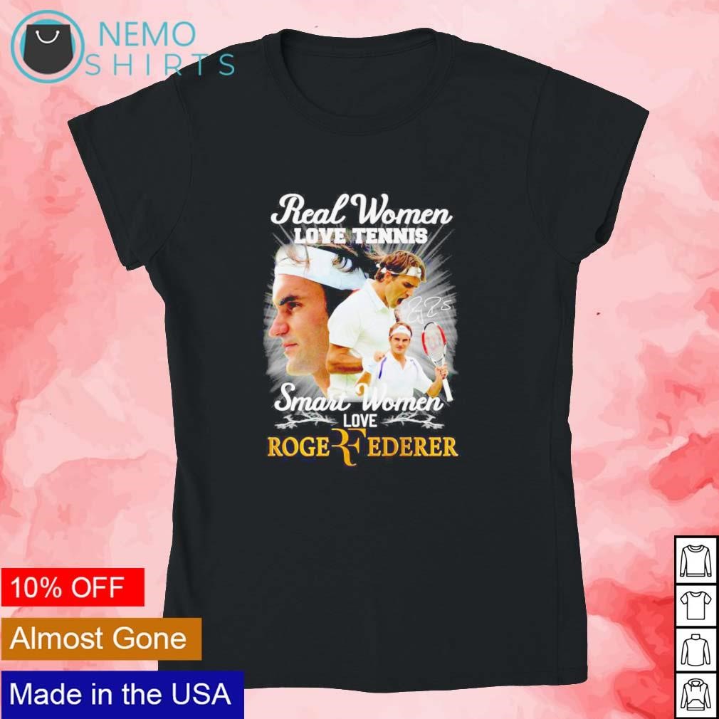 Roger federer t shirt women's on sale