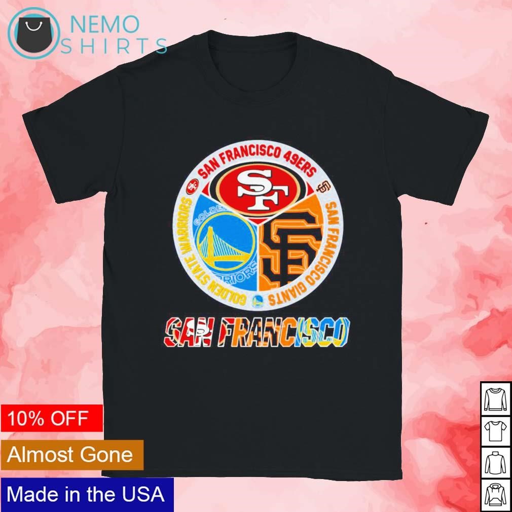 Official San francisco 49ers and giants and warriors shirt, hoodie,  sweater, long sleeve and tank top