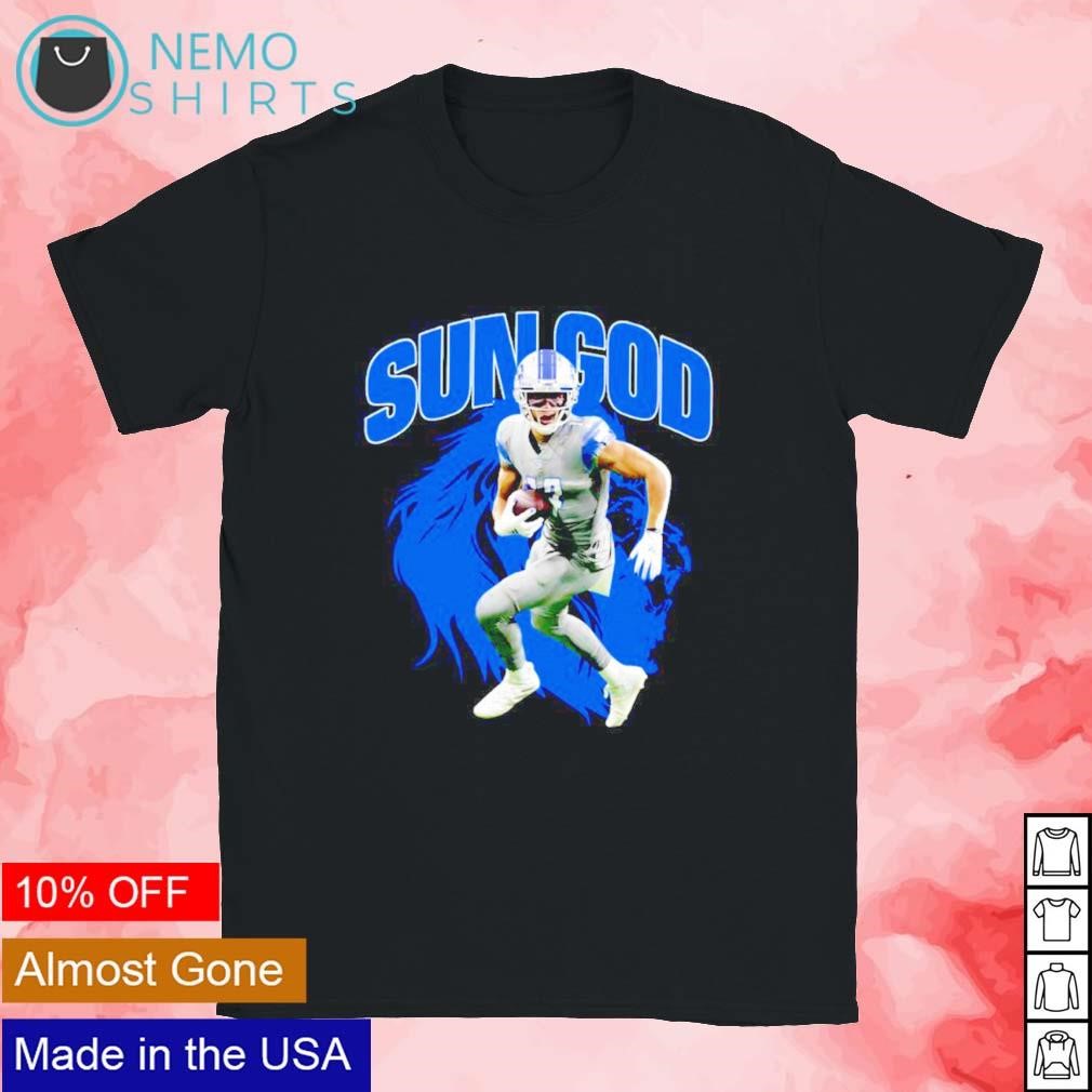 Sun God Amon Ra Detroit Lions shirt, hoodie, sweater and v-neck t-shirt