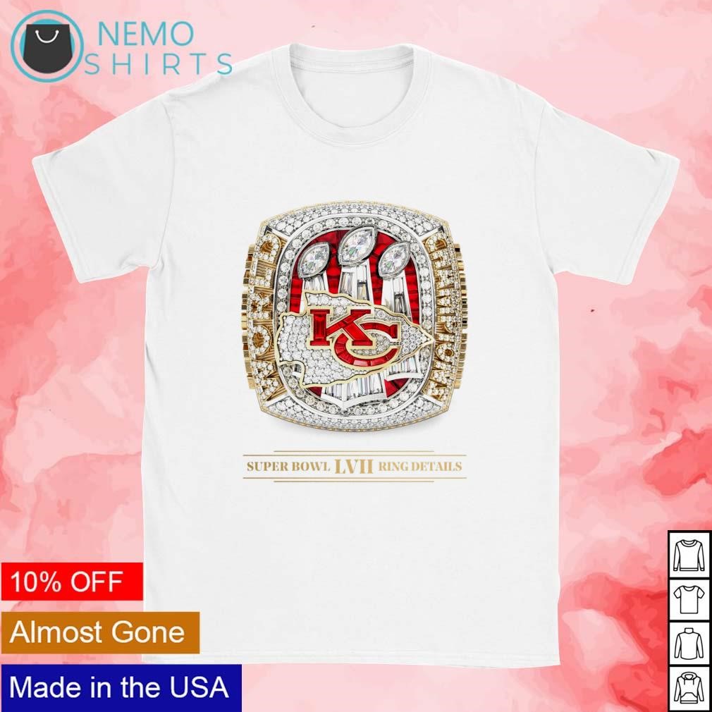 The Kansas City Chiefs' Super Bowl LVII rings details shirt, hoodie,  sweater and v-neck t-shirt