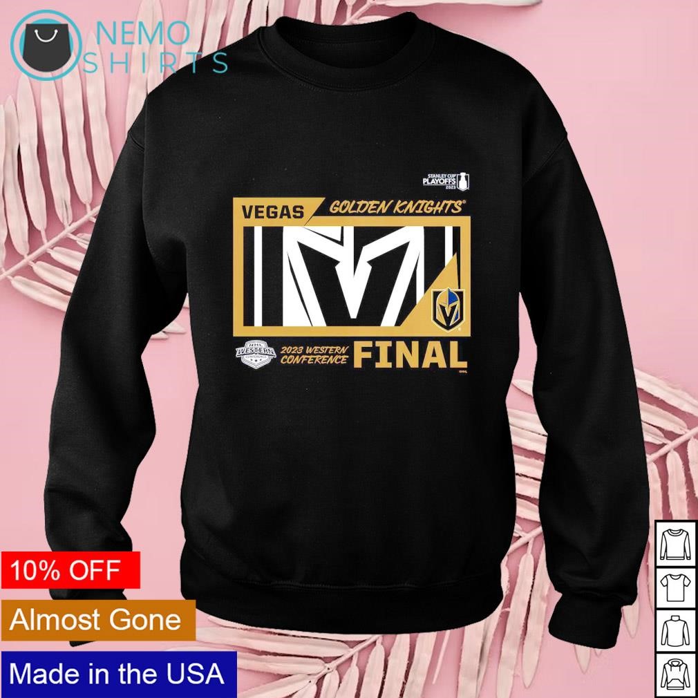 Vegas Golden Knights vs Dallas Stars 2023 NHL Stanley Cup Playoffs Western  Conference Final Matchup logo shirt, hoodie, sweater, long sleeve and tank  top