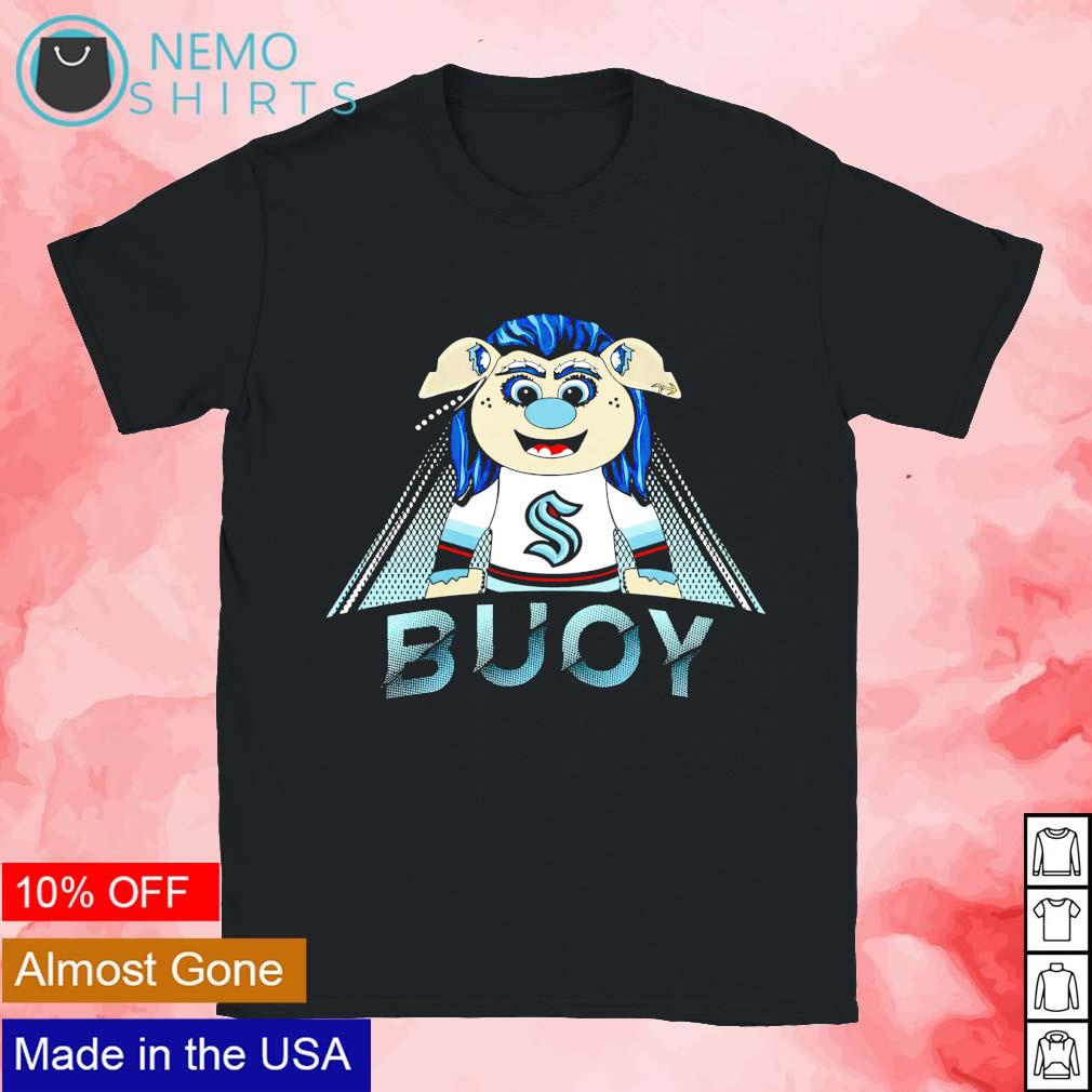 Official seattle kraken mascot buoy T-shirt, hoodie, sweater, long