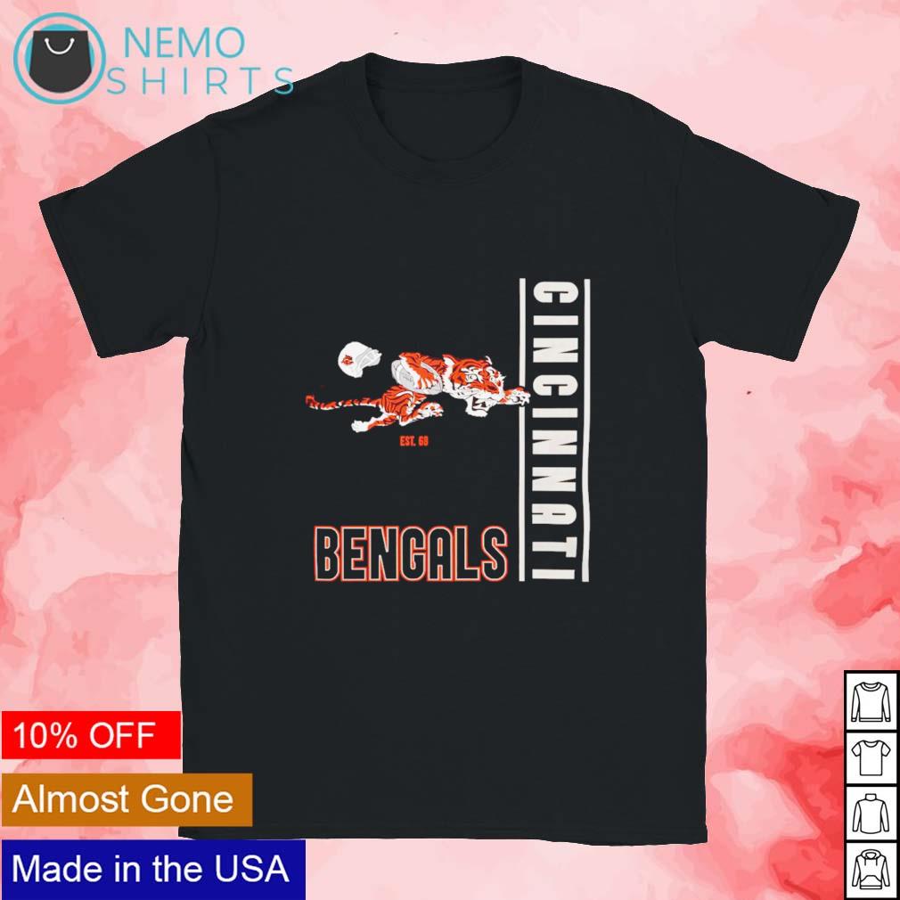 Cincinnati Bengals football est. 1968 go Bengals logo shirt