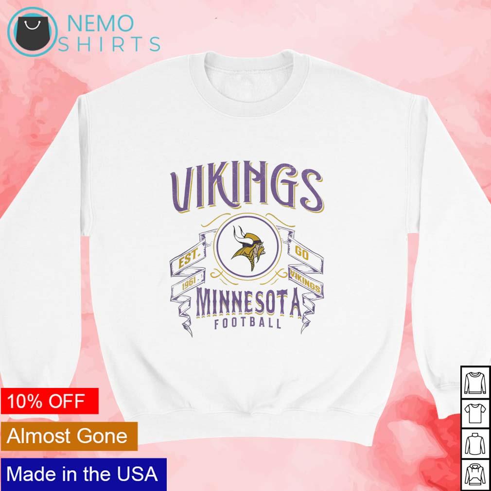 Vintage Minnesota Vikings EST 1961 NFL Football Unisex T-Shirt