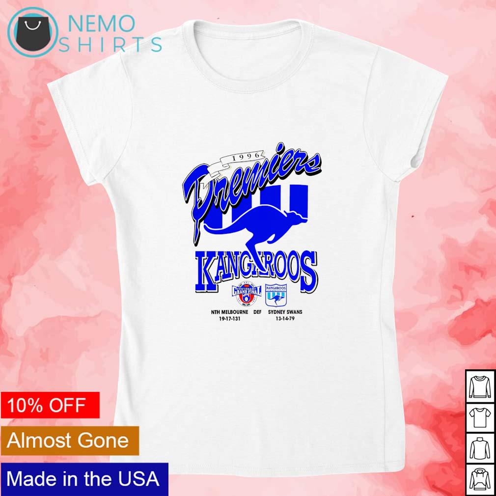 North Melbourne Kangaroos football premiers 1996 shirt, hoodie, sweater and  v-neck t-shirt