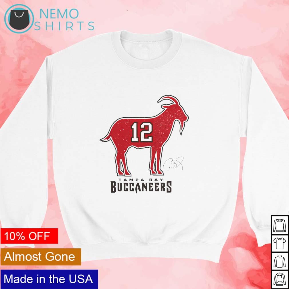 NFL Tampa Bay Buccaneers The Goat 12 Tom Brady Shirt - T-shirts Low Price