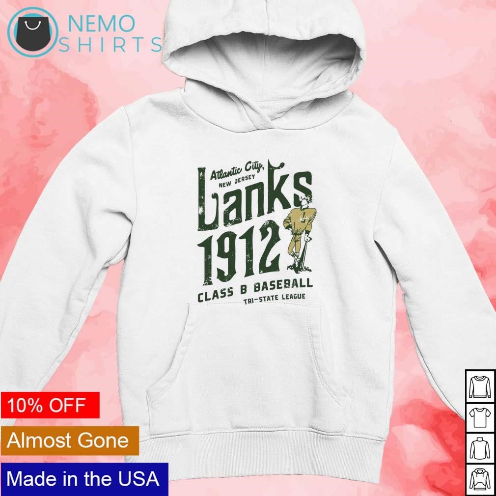 Atlantic City Lanks New Jersey 1912 Class B baseball vintage shirt