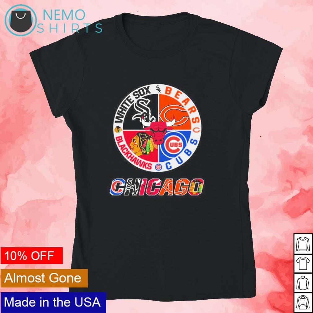 Chicago White Sox Bears Cubs Blackhawks shirt - Freedomdesign