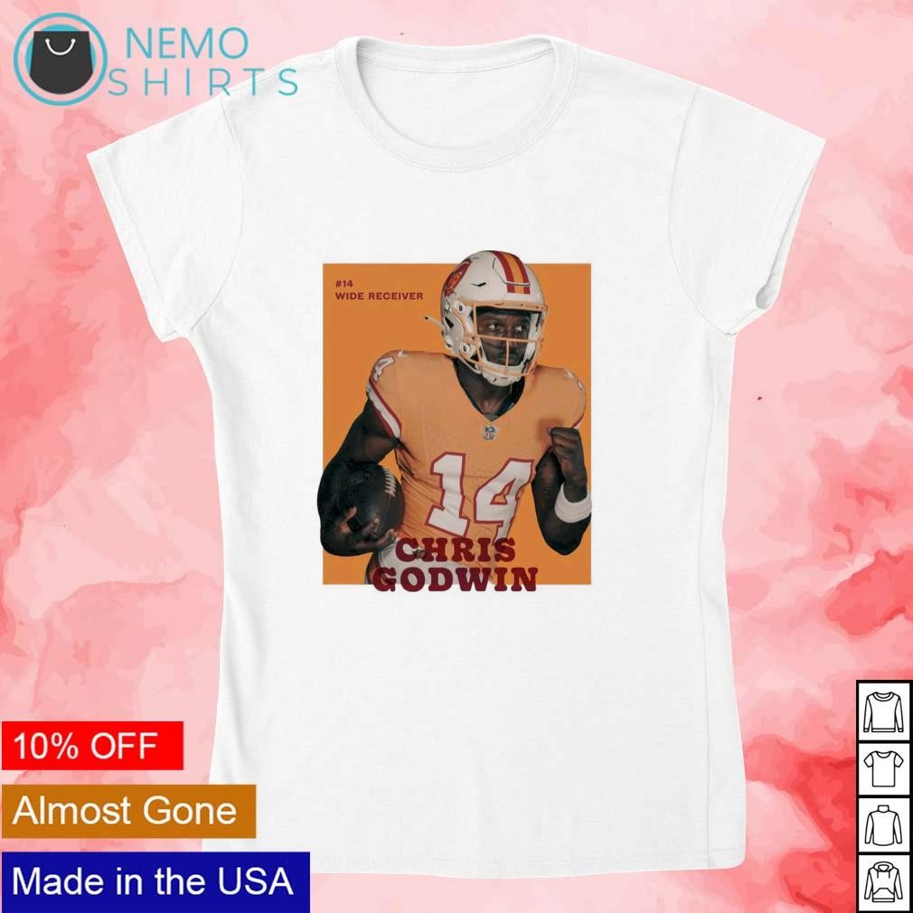 Official Chris Godwin Tampa Bay Buccaneers T-Shirts, Buccaneers Chris  Godwin Tees, Shirts, Tank Tops