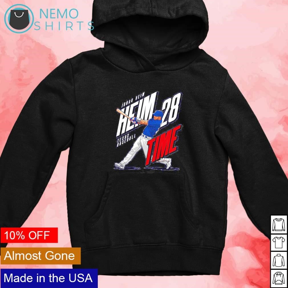 Jonah Heim Texas Rangers Heim Time number 28 2023 shirt, hoodie, sweater,  long sleeve and tank top