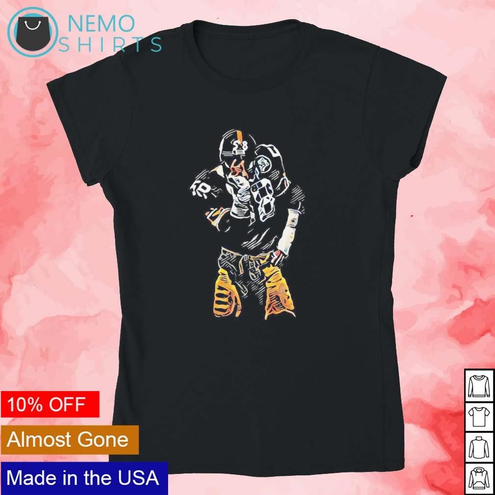 Pittsburgh Steelers Tee Jack Lambert Black T-Shirt